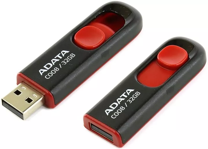 محرك أقراص فلاش ADATA UV128 32 جيجا بايت USB 3.0 قابل للسحب ، أزرق (AUV128-32G-RBE)